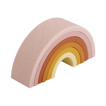 Arcobaleno Impilabile in Silicone  Alimentare - Tramonto